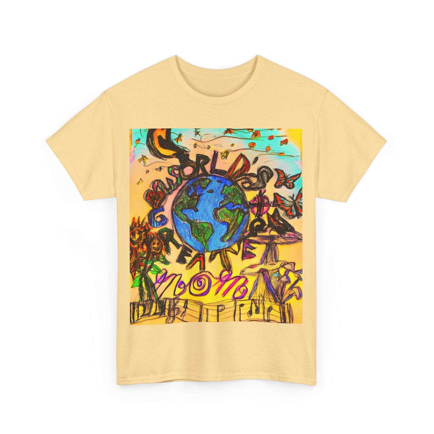 World's Greatest Mom Unisex Heavy Cotton Tee
