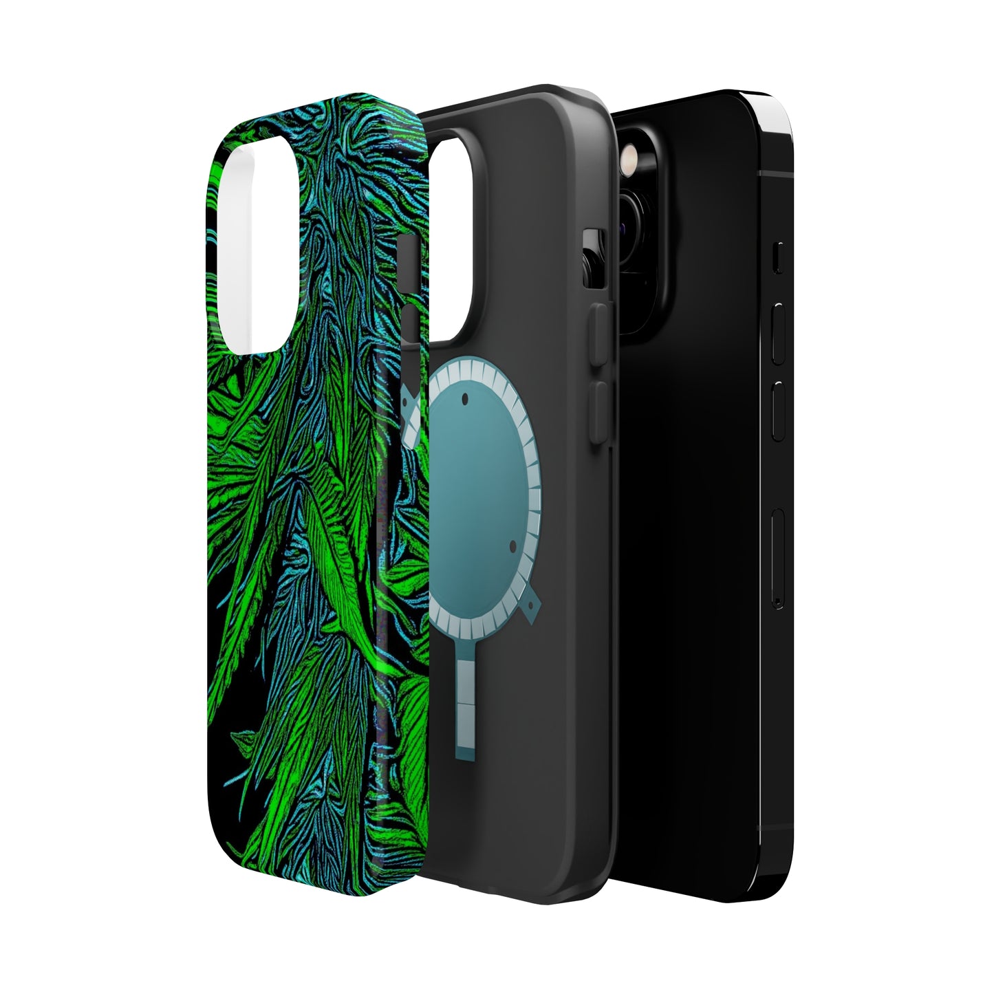 MagSafe Tough Cases for iPhone 13,14,15 & 15promax Happy Lost Souls Original Art Print