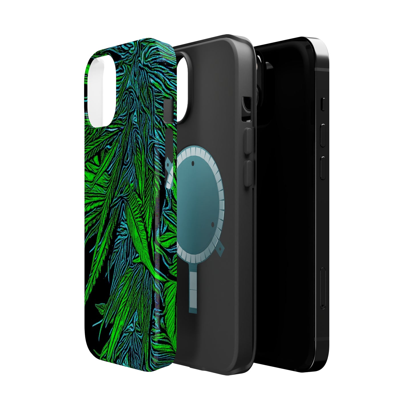 MagSafe Tough Cases for iPhone 13,14,15 & 15promax Happy Lost Souls Original Art Print