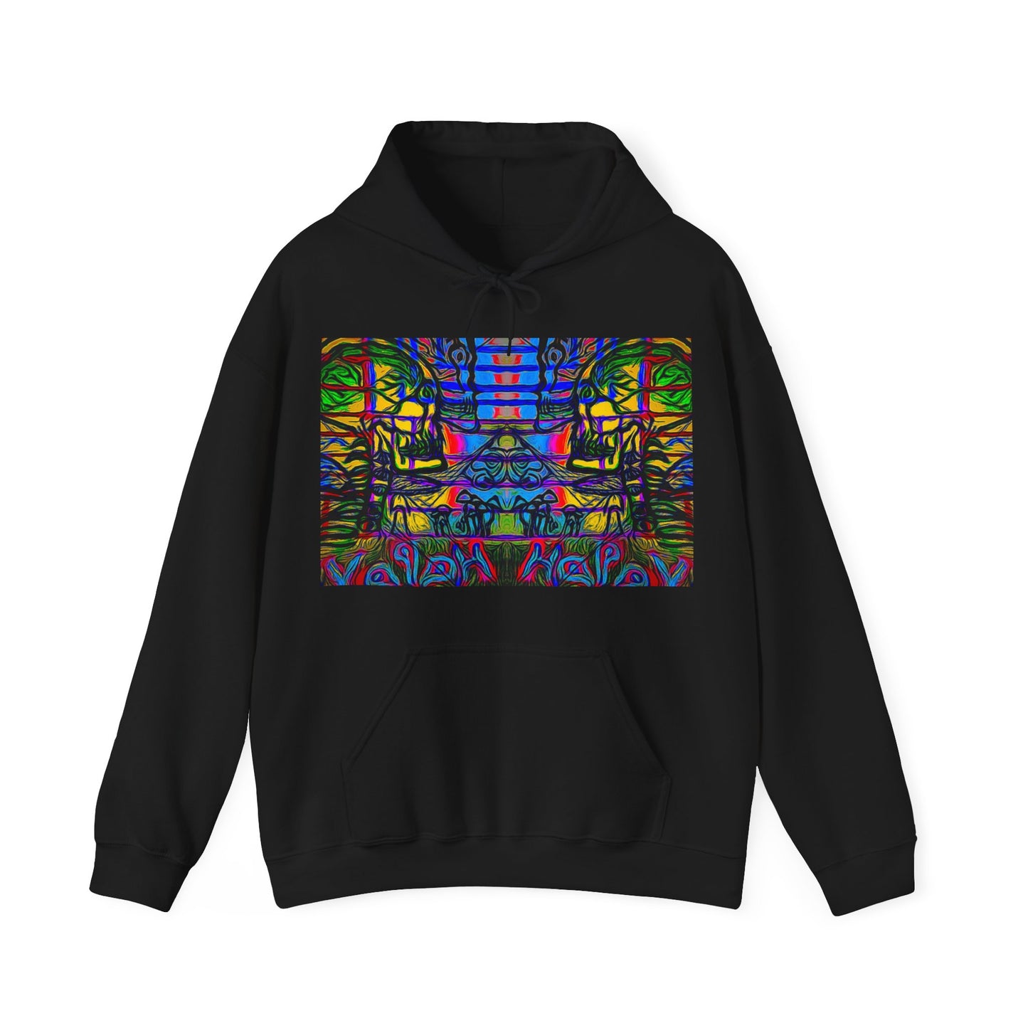 Happy Lost Souls Art Print Hoody "The predecessor"