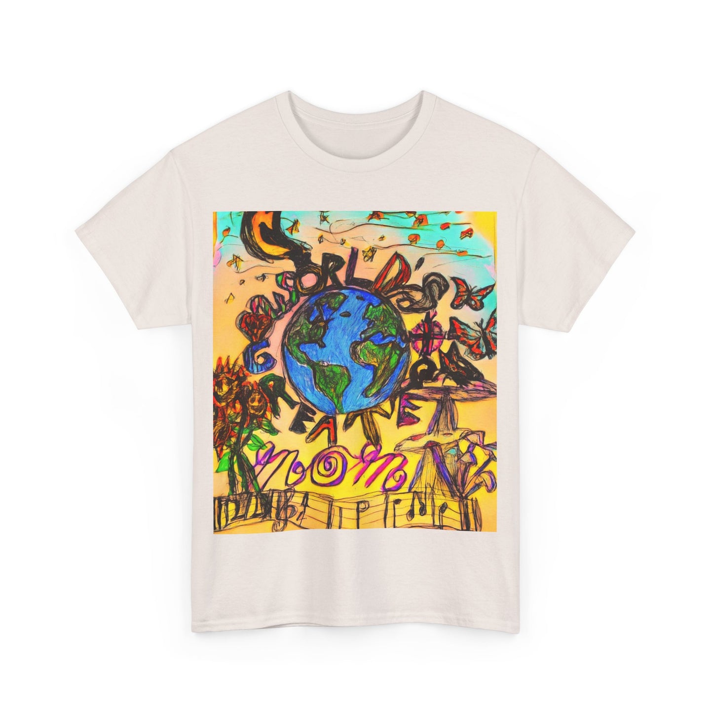 World's Greatest Mom Unisex Heavy Cotton Tee