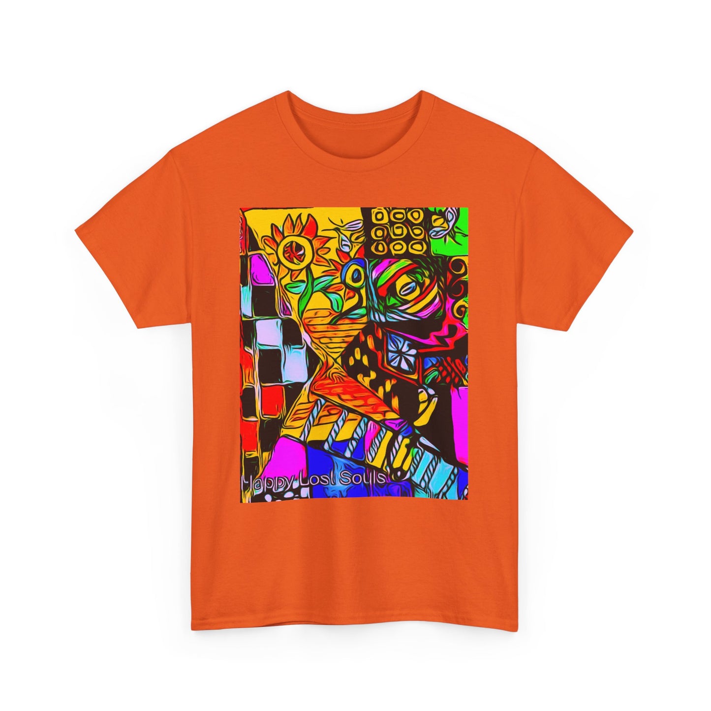 Happy Lost Souls limited Edition Art Print "spring sprung" Unisex Heavy Cotton Tee
