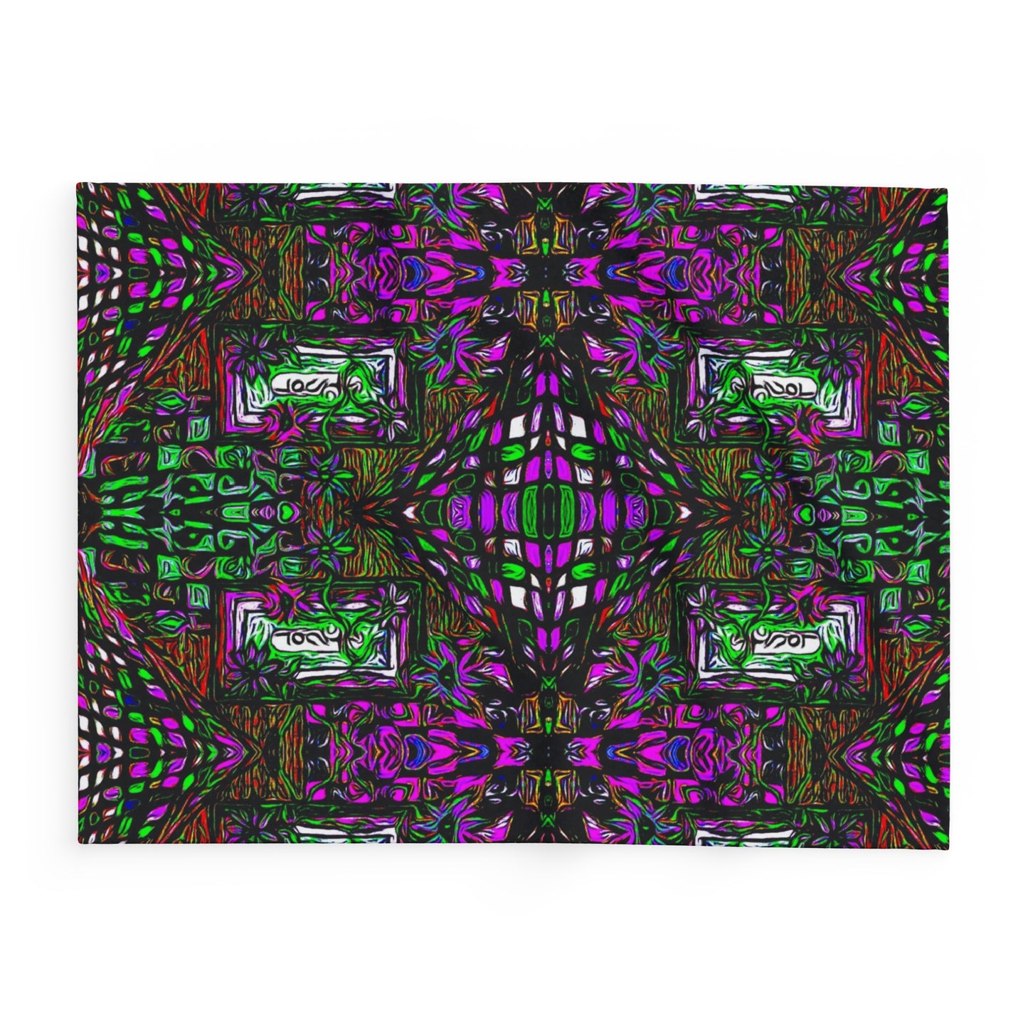 Happy Lost Souls Art Print Fleece blanket