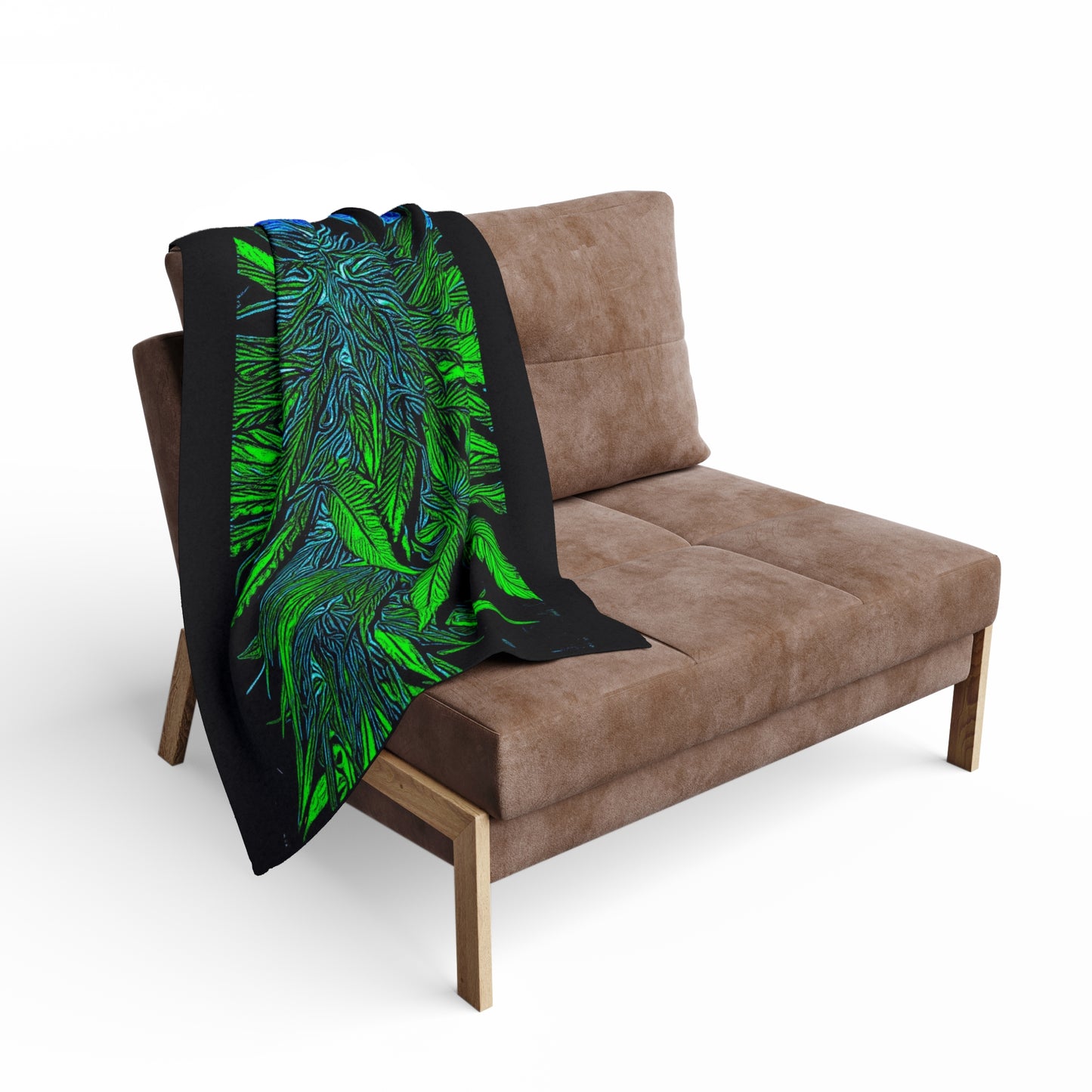 Happy Lost Souls Arctic Fleece Blanket(Blue Dream Pattern)