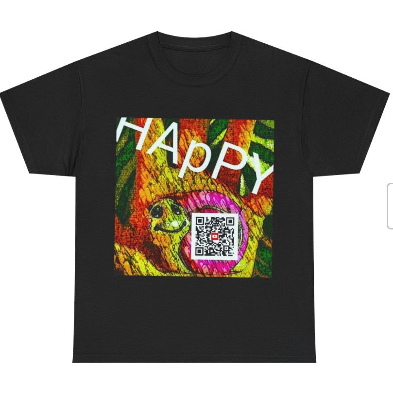 Ist edition Happy Lost Souls heavy cotton T-shirt "Souly The Snail Happy-t"