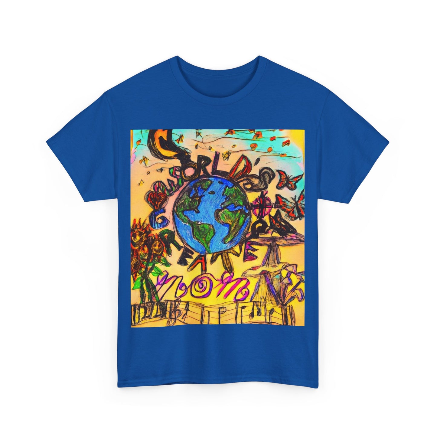 World's Greatest Mom Unisex Heavy Cotton Tee