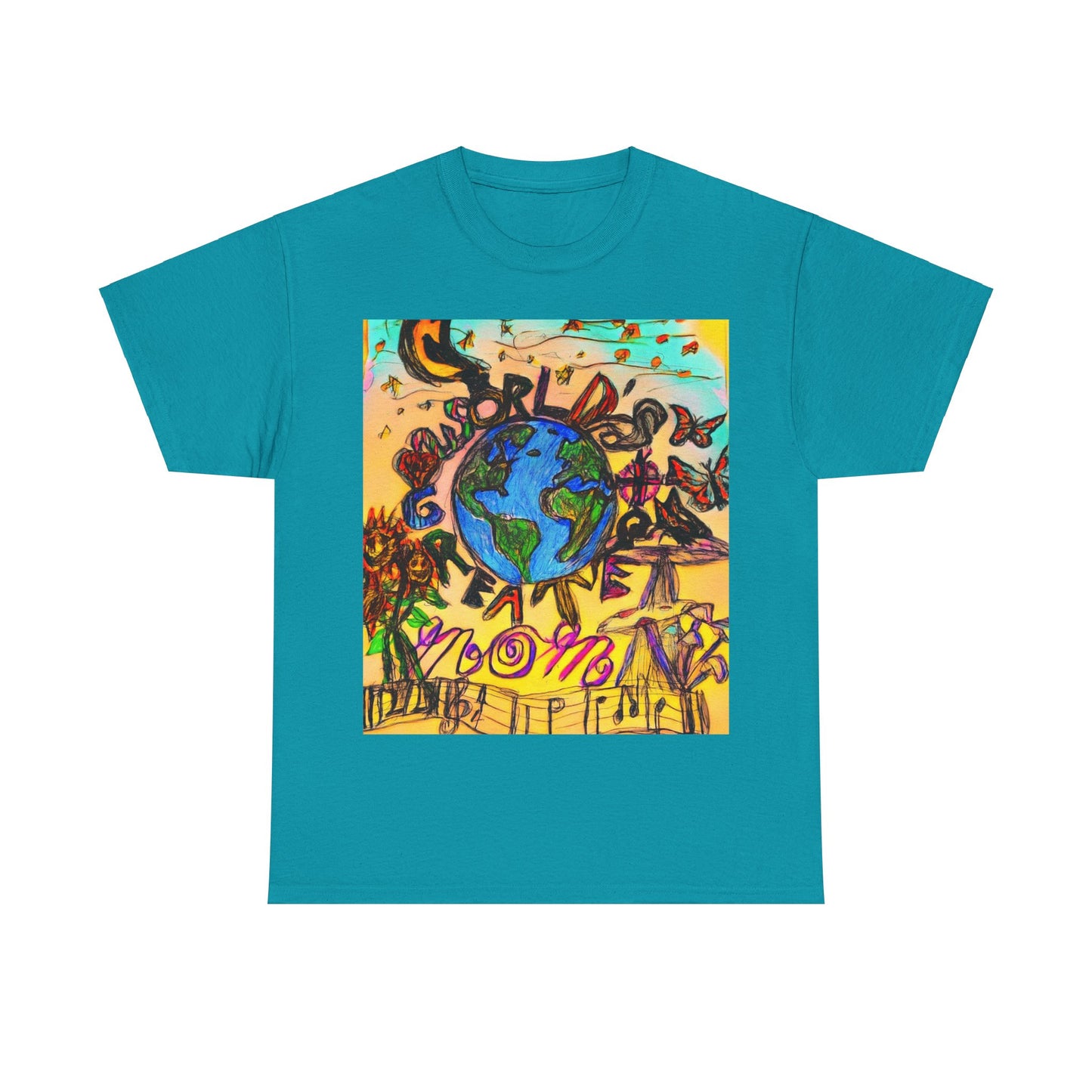 World's Greatest Mom Unisex Heavy Cotton Tee