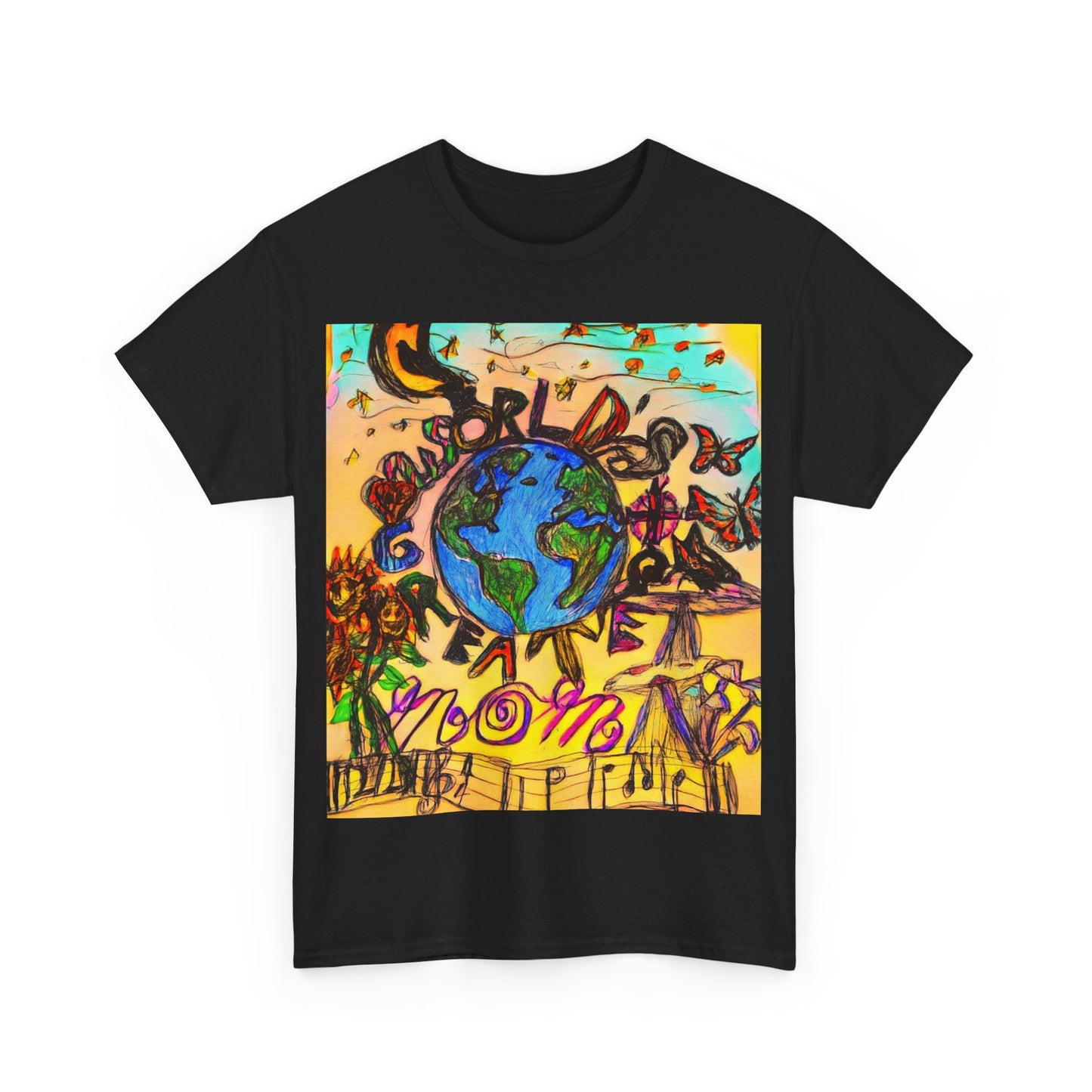 World's Greatest Mom Unisex Heavy Cotton Tee