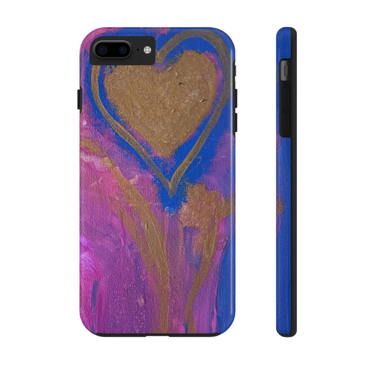 Heart By D cell phone cas