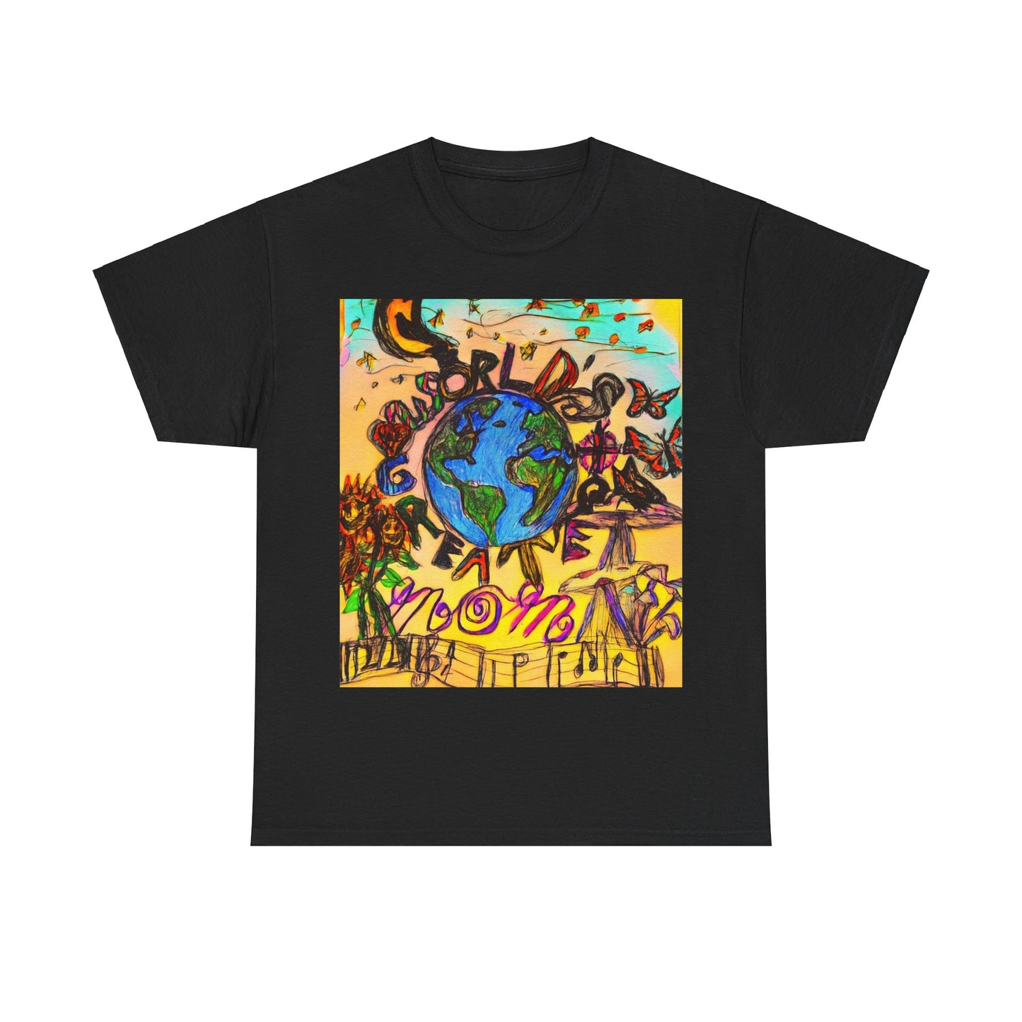 World's Greatest Mom Unisex Heavy Cotton Tee