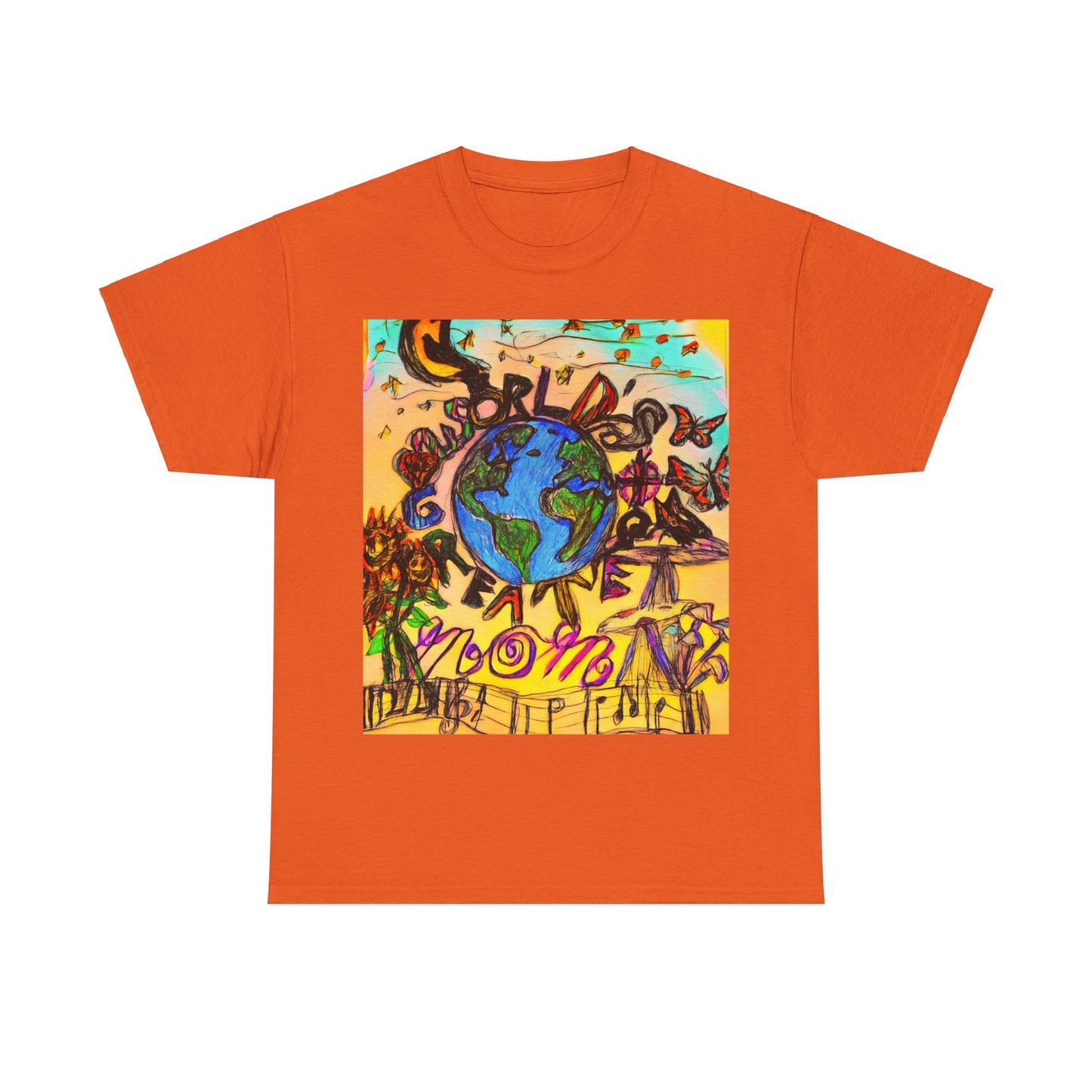 World's Greatest Mom Unisex Heavy Cotton Tee