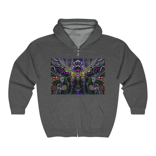Unisex Heavy Blend™ Full Zip Hooded Sweatshirt