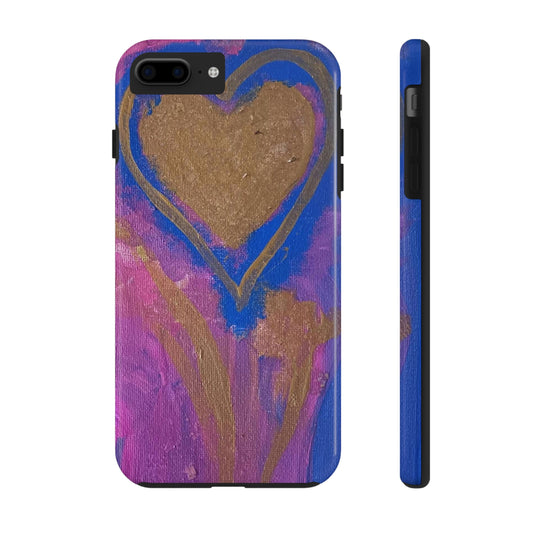 Heart of D design Tough Phone Cases