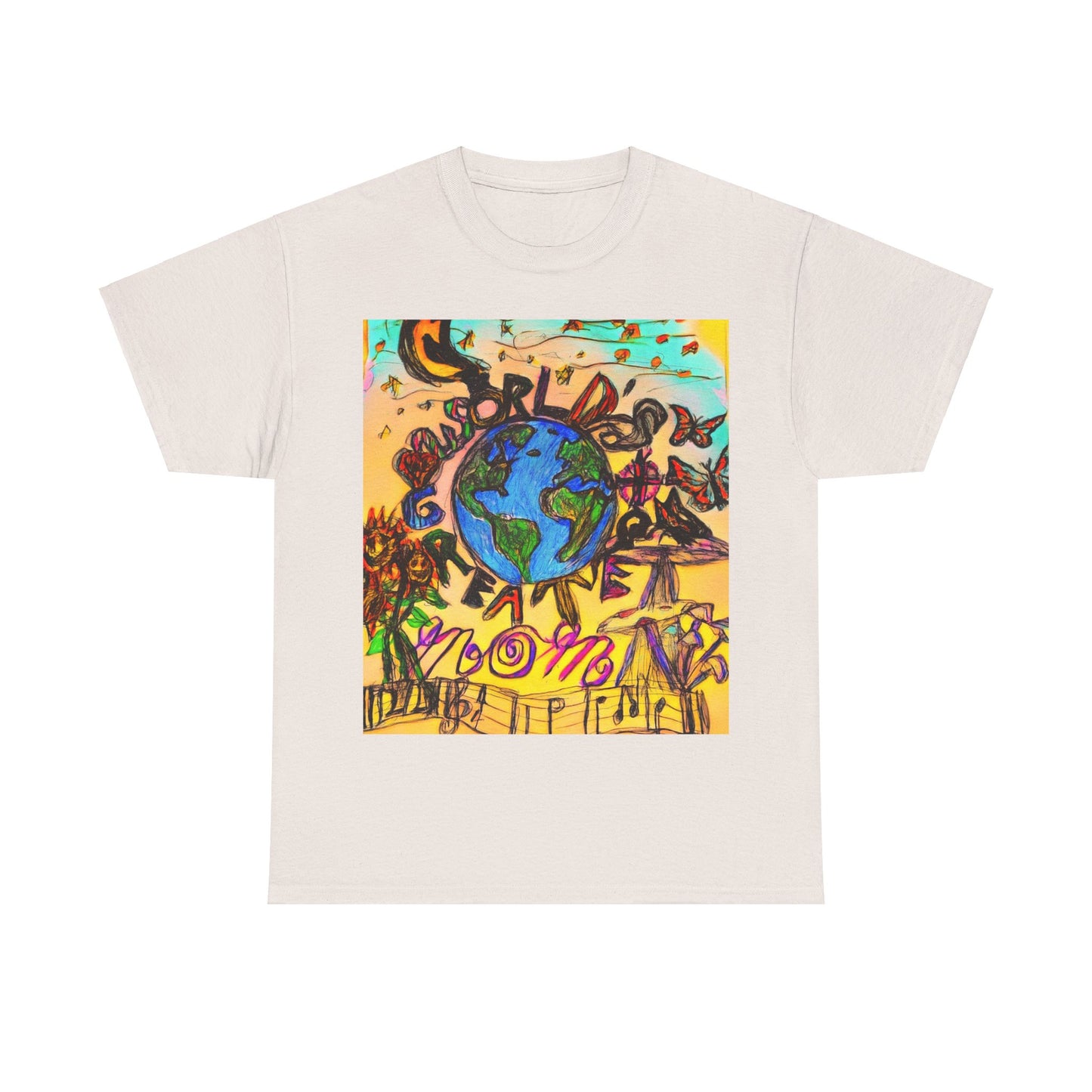 World's Greatest Mom Unisex Heavy Cotton Tee