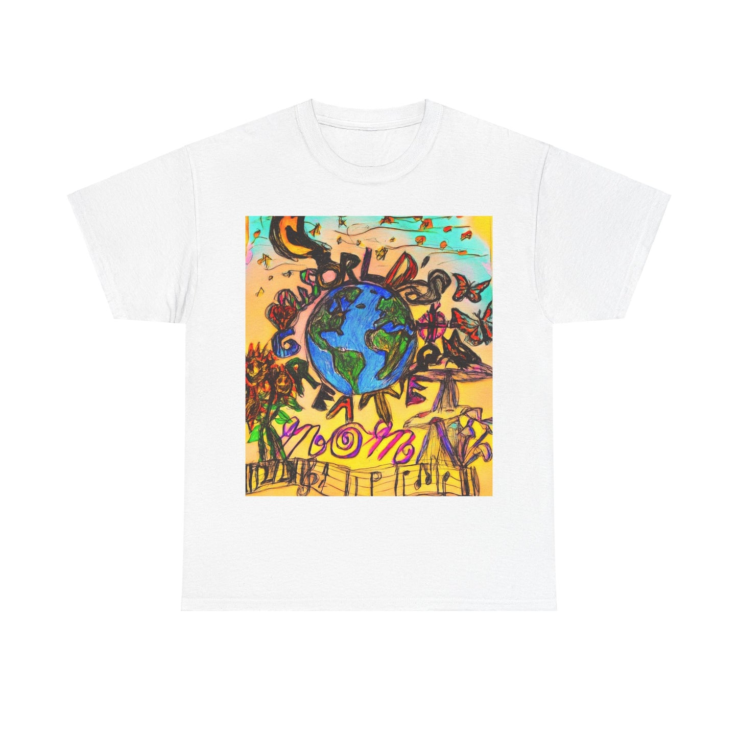 World's Greatest Mom Unisex Heavy Cotton Tee