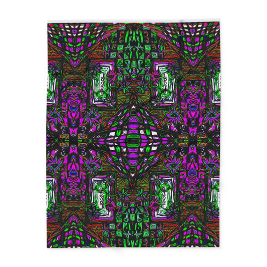 Happy Lost Souls Art Print Fleece blanket