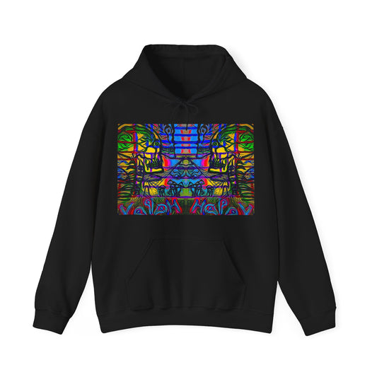 Happy Lost Souls Art Print Hoody "The predecessor"